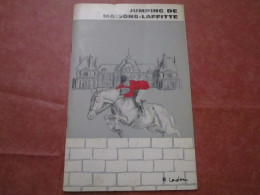 JUMPING DE MAISONS-LAFFITE - Concours Hippique Des 2-3-4 Juin 1972 (24 Pages) - Equitazione