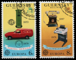 GUERNSEY 1979 Nr 189-190 Gestempelt X58D12E - Guernesey
