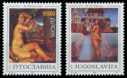 JUGOSLAWIEN 1993 Nr 2603-2604 Postfrisch X5DFC8E - Unused Stamps