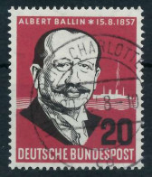 BRD BUND 1957 Nr 266 Zentrisch Gestempelt X64267A - Gebraucht