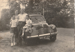 VOITURE 4 CV RENAULT DEPART 63 - Automobile