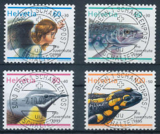 SCHWEIZ PRO JUVENTUTE Nr 1567-1570 Zentrisch Gestempelt X6AA33E - Used Stamps