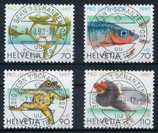 SCHWEIZ PRO JUVENTUTE Nr 1629-1632 Zentrisch Gestempelt X6AA346 - Used Stamps