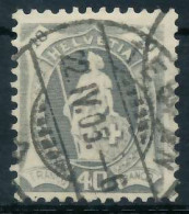 SCHWEIZ STEHENDE HELVETIA Nr 68 Zentrisch Gestempelt X6B637E - Used Stamps