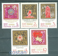1970 Victory Anniv,War Medal,War Hero,Berlin-Treptow Memorial,Russia,3760,MNH - Unused Stamps
