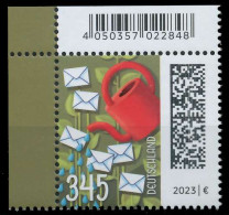 BRD BUND DS WELT DER BRIEFE Nr 3776 Postfrisch ECKE-OLI X6B6826 - Unused Stamps