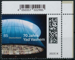 BRD BUND 2023 Nr 3781 Postfrisch ECKE-ORE X6C2742 - Unused Stamps