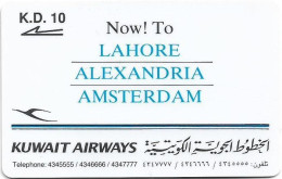 Kuwait - (GPT) - Kuwait Airways - 1KWAA - 1993, 10.000ex, Used - Kuwait