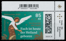 BRD BUND 2023 Nr 3793 Postfrisch ECKE-ORE X6C2896 - Unused Stamps