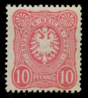 DEUTSCHES REICH 1880 88 ADLER Nr 41IIb Postfrisch X6D3EBA - Ungebraucht