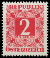 ÖSTERREICH PORTOMARKEN Nr 233xbs Postfrisch X7124FA - Taxe