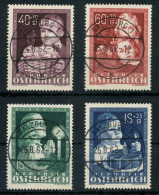 ÖSTERREICH 1949 Nr 929-932 Zentrisch Gestempelt X75E566 - Gebruikt