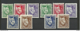 BELARUS 1919 General Bulak-Bulakhov Complete Set A + B , Unused - Neufs