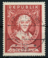 ÖSTERREICH 1951 Nr 965 Zentrisch Gestempelt X75E592 - Usati