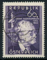 ÖSTERREICH 1950 Nr 951 Zentrisch Gestempelt X75E5AE - Gebruikt