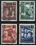 ÖSTERREICH 1951 Nr 960-963 Zentrisch Gestempelt X75E612 - Gebruikt