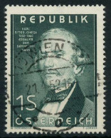 ÖSTERREICH 1952 Nr 971 Zentrisch Gestempelt X75E62A - Oblitérés