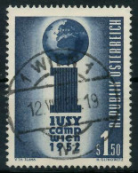 ÖSTERREICH 1952 Nr 974 Zentrisch Gestempelt X75E63A - Usati