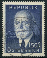 ÖSTERREICH 1953 Nr 982 Zentrisch Gestempelt X75E656 - Used Stamps