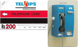 Pakistan - Telips - Urmet - Public Telephone 2, 200Rs, 1993, 135.000ex, Mint - Pakistán