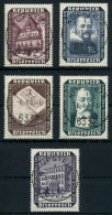 ÖSTERREICH 1953 Nr 989-993 Zentrisch Gestempelt X75E66A - Gebraucht