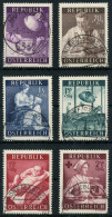 ÖSTERREICH 1954 Nr 999-1004 Gestempelt X75E6A6 - Used Stamps