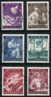 ÖSTERREICH 1954 Nr 999-1004 Zentrisch Gestempelt X75E6A2 - Oblitérés
