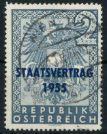 ÖSTERREICH 1955 Nr 1017I Zentrisch Gestempelt X75E6BA - Gebruikt