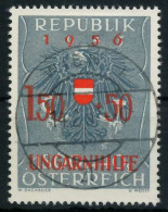 ÖSTERREICH 1956 Nr 1030 Zentrisch Gestempelt X75E706 - Usados