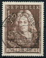 ÖSTERREICH 1956 Nr 1028 Zentrisch Gestempelt X75E6FE - Gebruikt