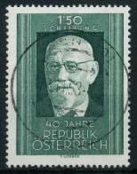 ÖSTERREICH 1958 Nr 1057 Zentrisch Gestempelt X75E74E - Used Stamps