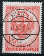 ÖSTERREICH 1959 Nr 1067 Zentrisch Gestempelt X75E77E - Used Stamps