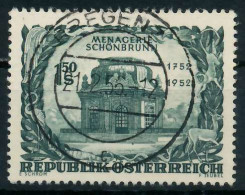 ÖSTERREICH 1952 Nr 973 Zentrisch Gestempelt X75E7CE - Usati