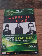 Postcard - Depeche Mode   (V 38096) - Musique Et Musiciens