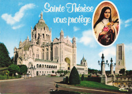 CPSM Lisieux-Basilique Sainte Thérèse-Timbre   L2920 - Lisieux