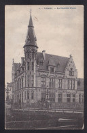 Belgium - Lokeren - La Nouvelle Poste / Post Office Posted 1910 To Brussells - Lokeren