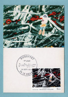 Carte Maximum 1985 - Jean Dubuffet L'égaré - YT 2381 - 76 Le Havre - 1980-1989