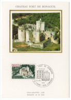 Carte Maximum 1976 - Chateau Fort De Bonaguil - YT 1871 - - 1970-1979