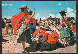 Argentina - Jujuy - Yavi - Mujeres Tipicas En Pintorescos Atavios - Argentina