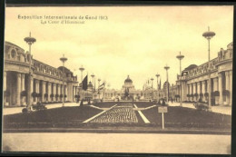 AK Gand, Exposition Internationale 1913, La Cour D'Honneur  - Expositions