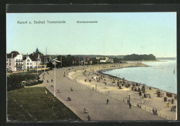 AK Seebad Travemünde, Strandpromenade Aus Der Vogelschau  - Lübeck-Travemuende