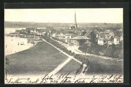 AK Ostseebad Travemünde, Totalansicht Aus Der Vogelschau  - Luebeck-Travemuende