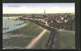 AK Ostseebad Travemünde, Ortsansicht Aus Der Vogelschau  - Lübeck-Travemuende