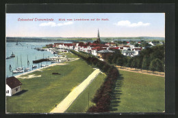 AK Ostseebad Travemünde, Blick Vom Leuchtturm Auf Die Stadt  - Luebeck-Travemuende