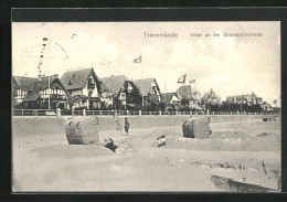 AK Travemünde, Villen An Der Strandpromenade  - Lübeck-Travemünde