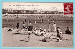 CP 17 Royan - Sur La Plage à Marée Basse - Royan