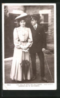 Postal The King Of Spain And His Fiancèe - Princess Ena Of Battenberg  - Royal Families