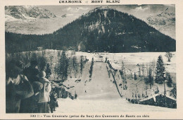 74 - CHAMONIX - LES BOSSONS Concours De Sauts - CPA 390-B Sortie Du Carnet J.O. 1924 - éd. Aug. COUTTET - Chamonix-Mont-Blanc