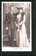 Postal King And Queen Of Spain - Princess Ena Of Battenberg  - Familles Royales