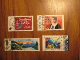 2024 Milliat Jeux Floraux Toulouse Jardin Lautaret Europa Faune Sous-marine Oblitéré 1er Jour Cachet Rond 03-10/05/2024 - Used Stamps